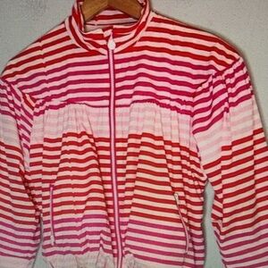 Striped Red and Pink Kids Jacket